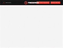 Tablet Screenshot of freebirds.com